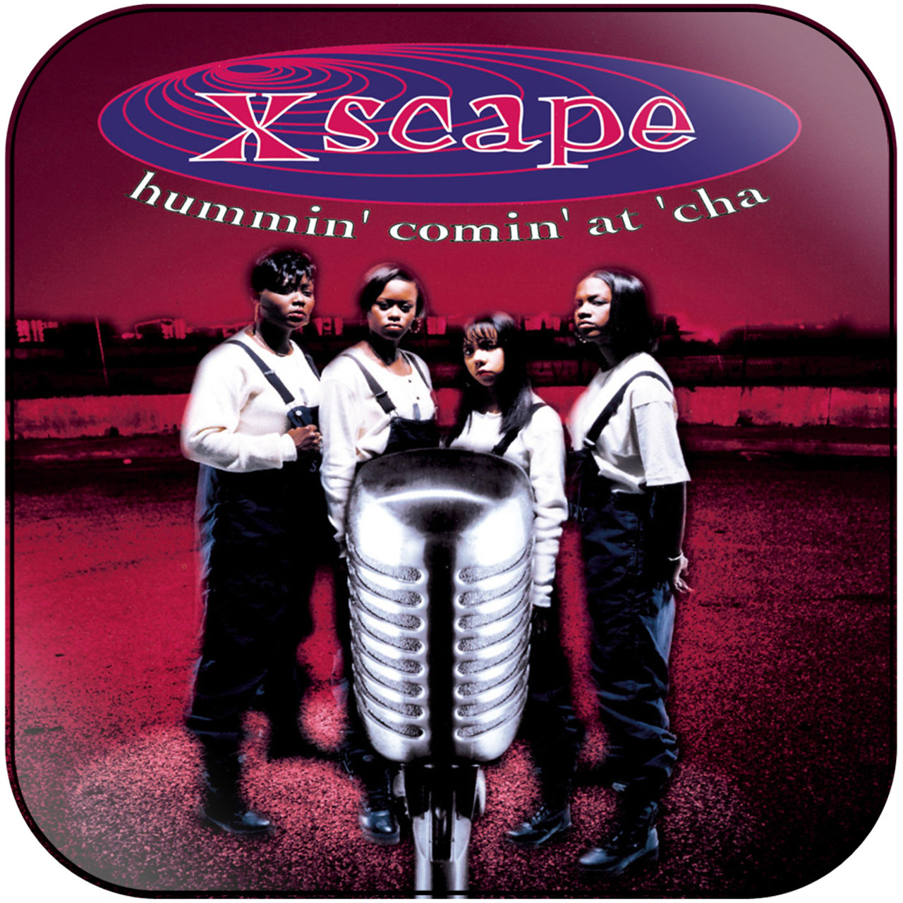 Xscape Hummin Comin At Cha Album Cover Sticker