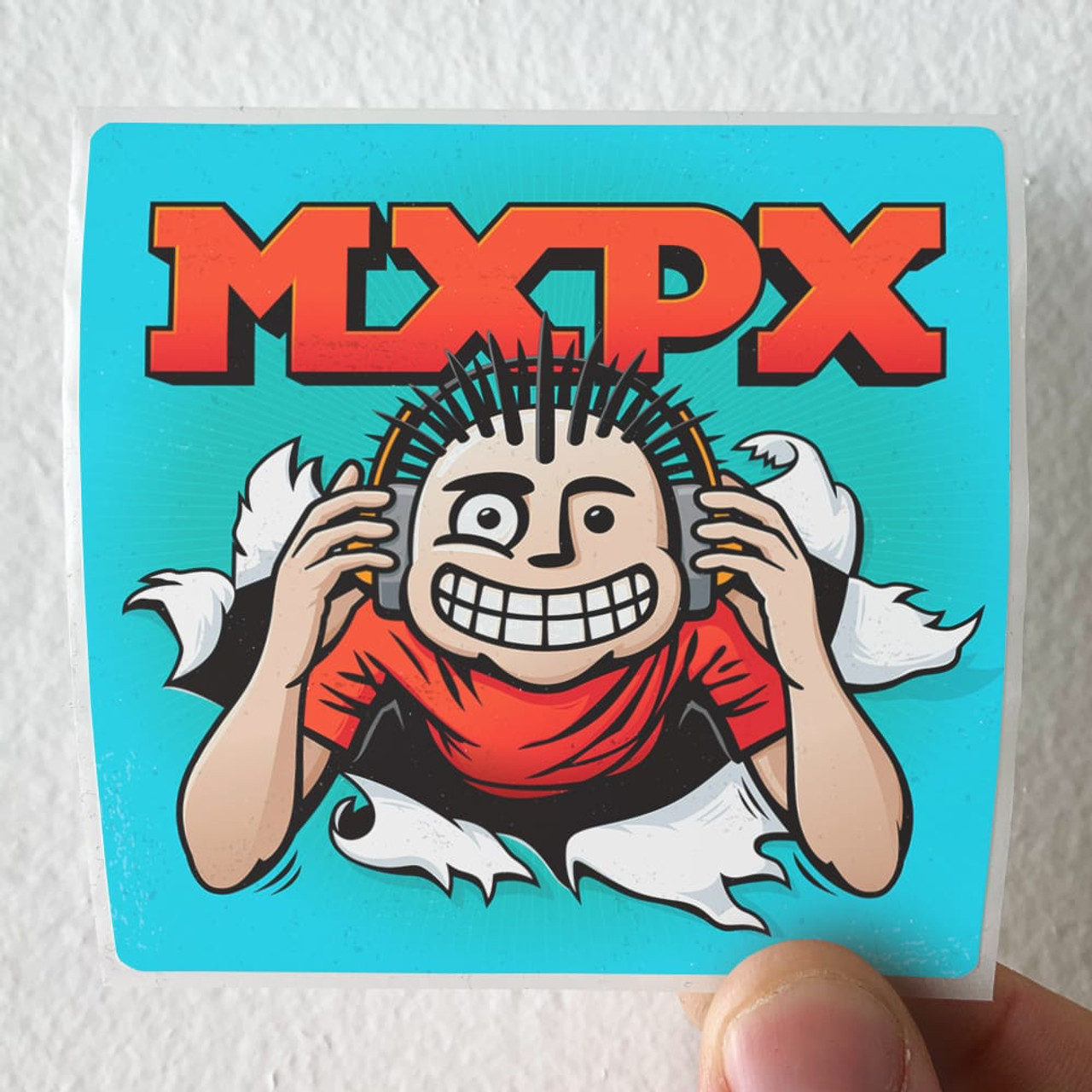 MxPx Mxpx 1 Album Cover Sticker