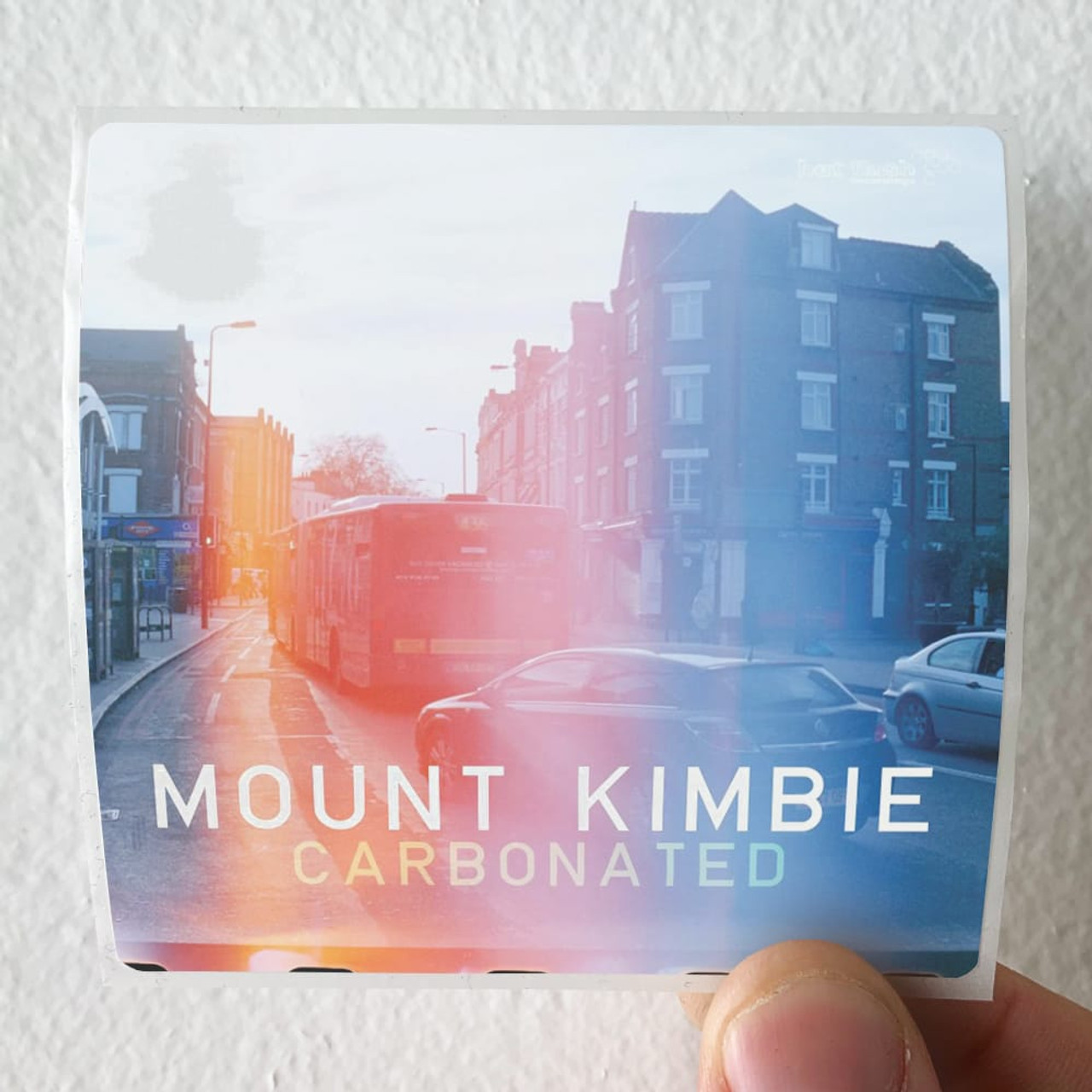 Mount Kimbie Carbonated Album Cover Sticker