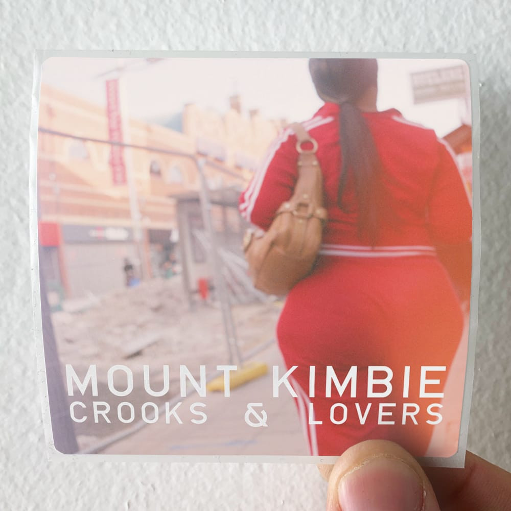 Mount Kimbie Crooks Lovers Album Cover Sticker