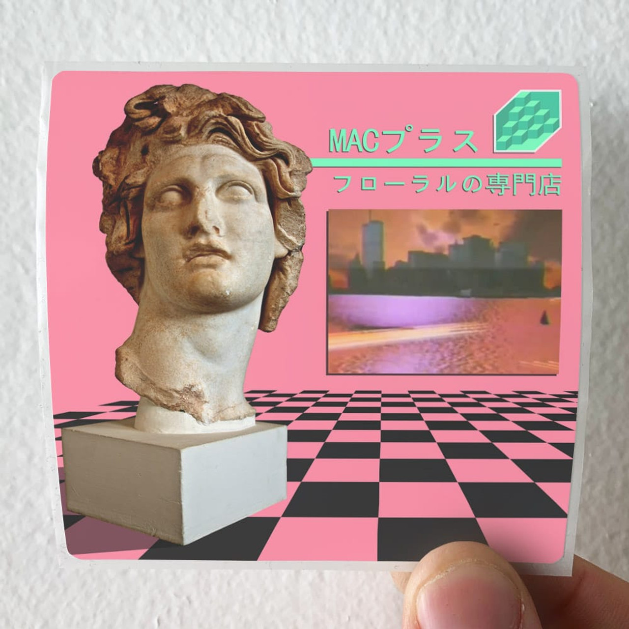 Macintosh Plus Floral Shoppe 1 Album Cover Sticker