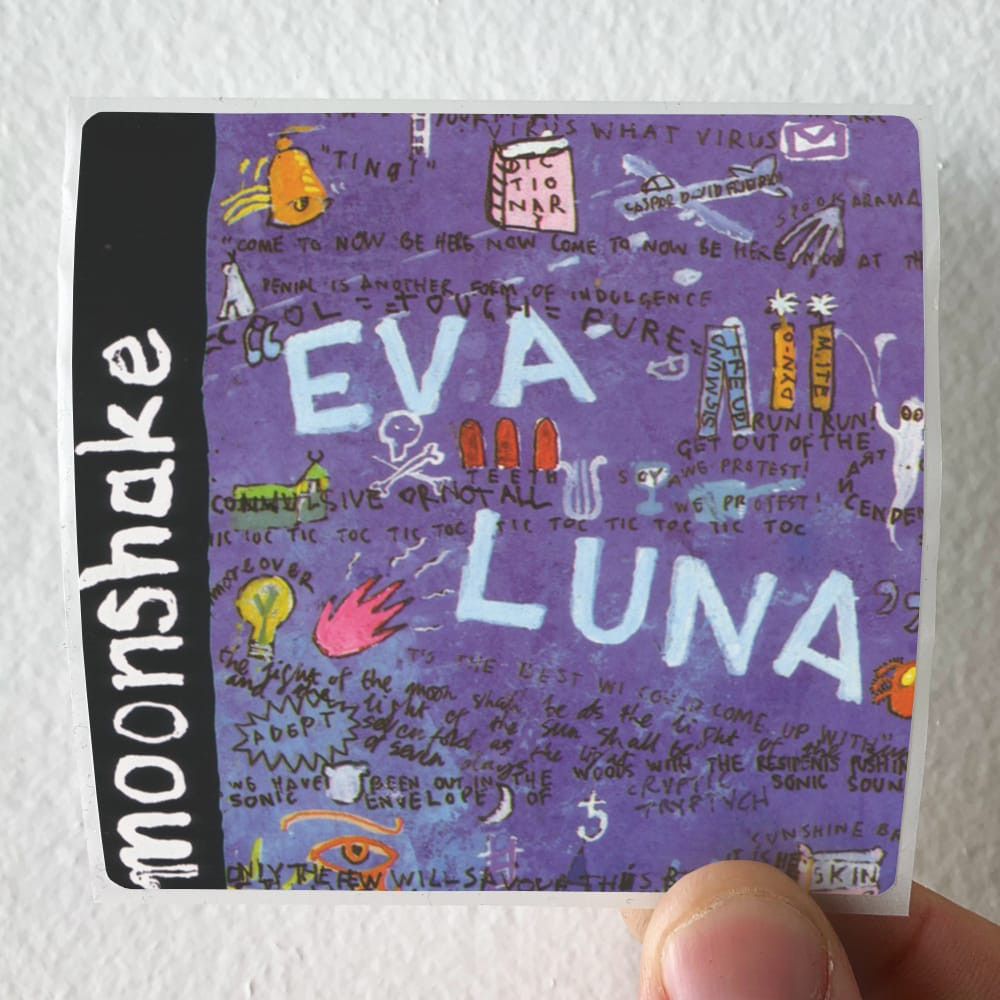 Moonshake Eva Luna Album Cover Sticker