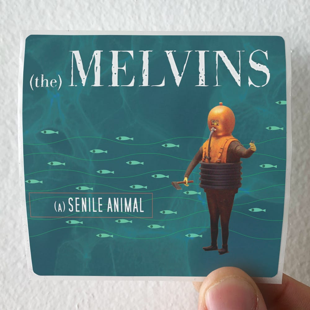 Melvins A Senile Animal Album Cover Sticker