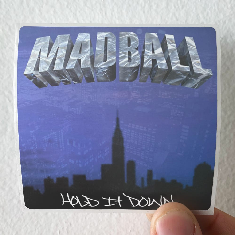 Madball Hold It Down Album Cover Sticker