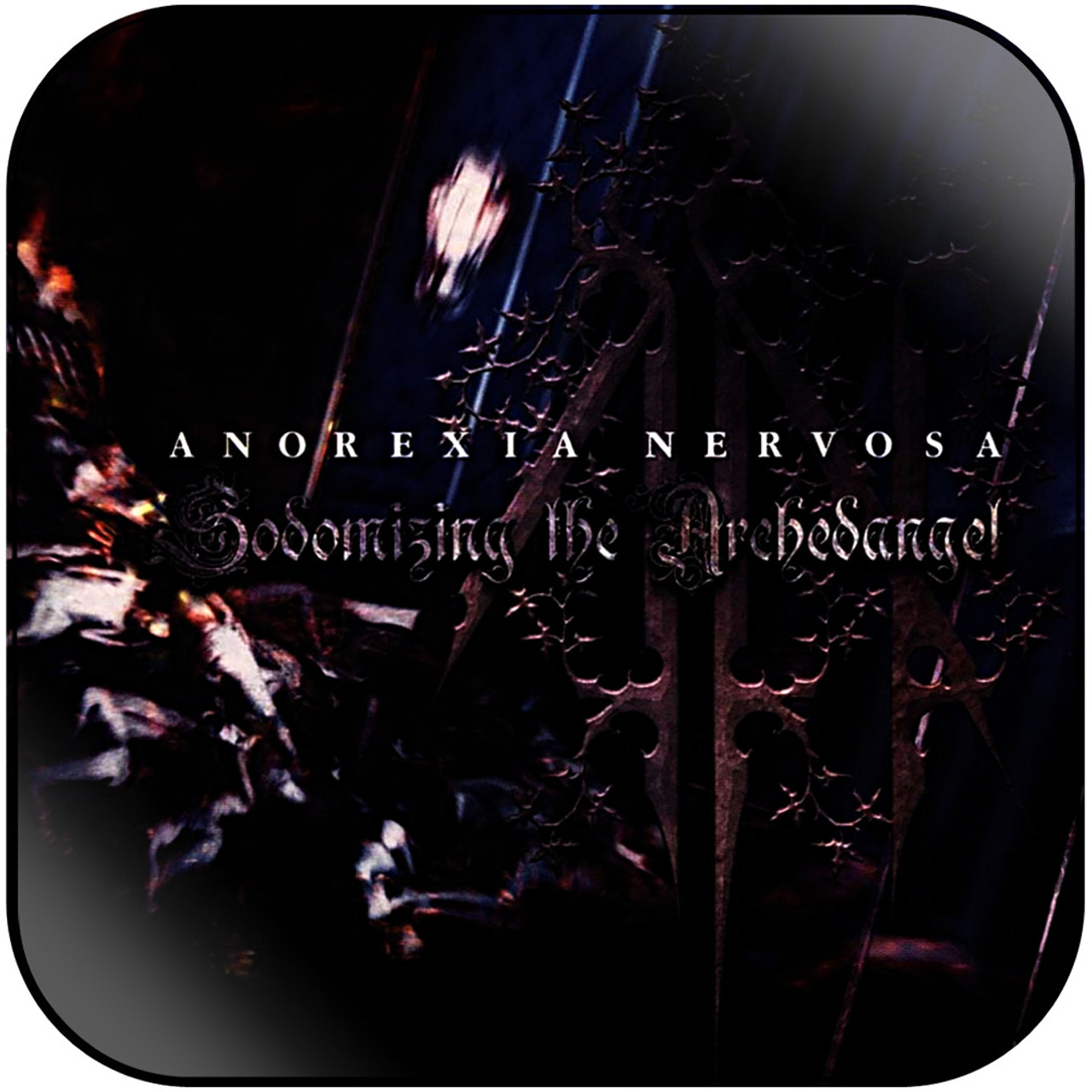 Anorexia Nervosa - Sodomizing The Archedangel Album Cover Sticker Album  Cover Sticker