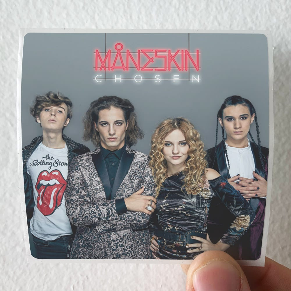 Maneskin Chosen 1 Album Cover Sticker