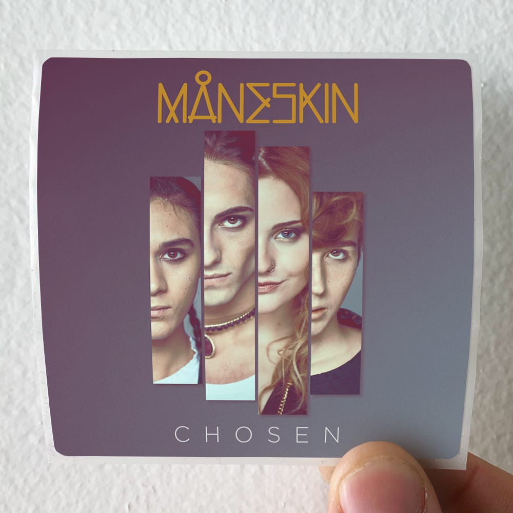 Maneskin Chosen Album Cover Sticker