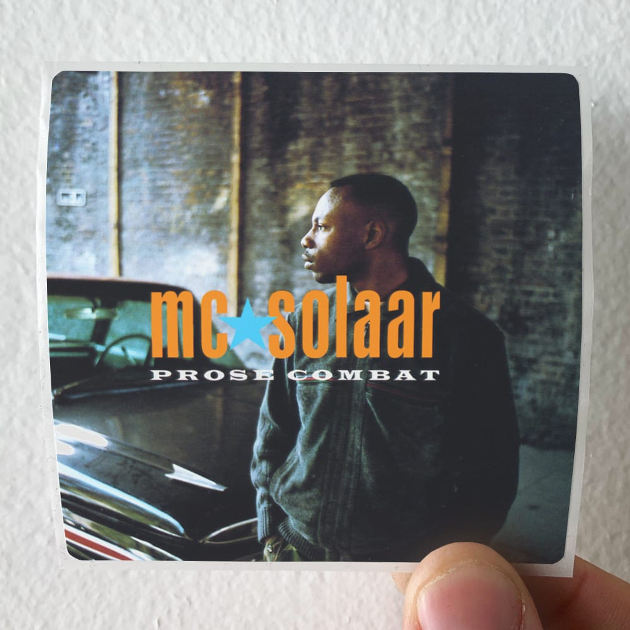 MC Solaar Prose Combat Album Cover Sticker