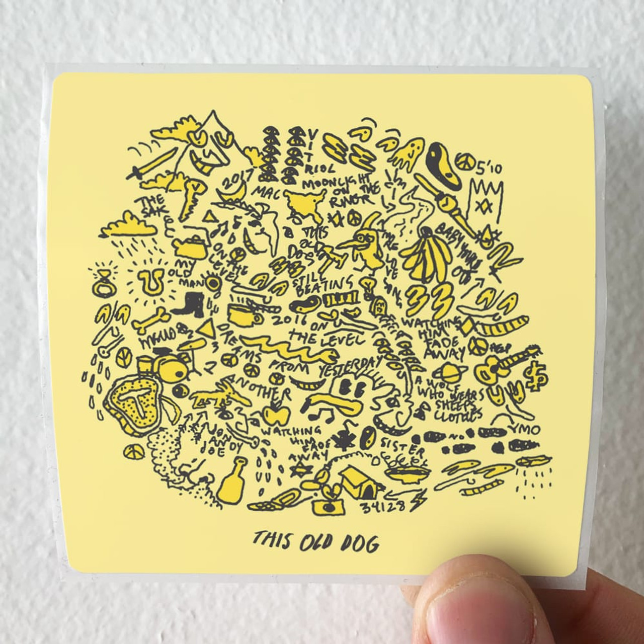 Mac DeMarco This Old Dog Album Cover Sticker