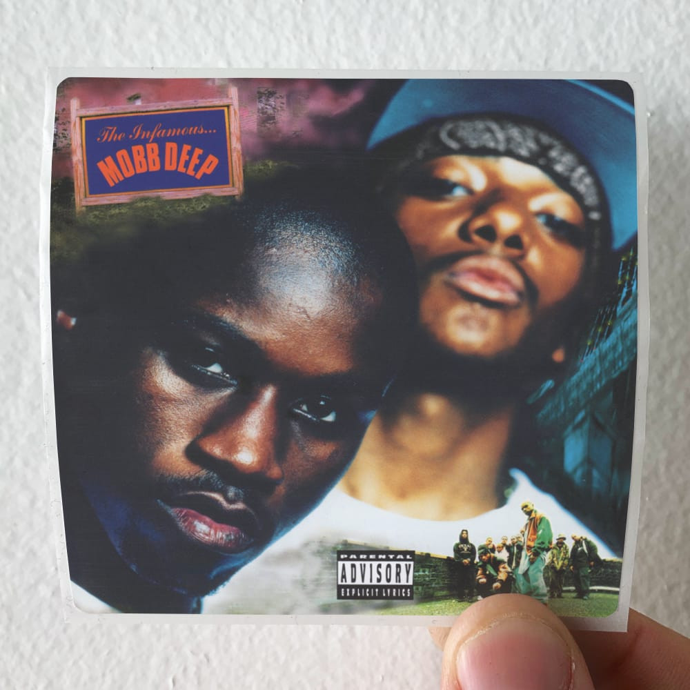 Mobb Deep The Infamous 1 Album Cover Sticker