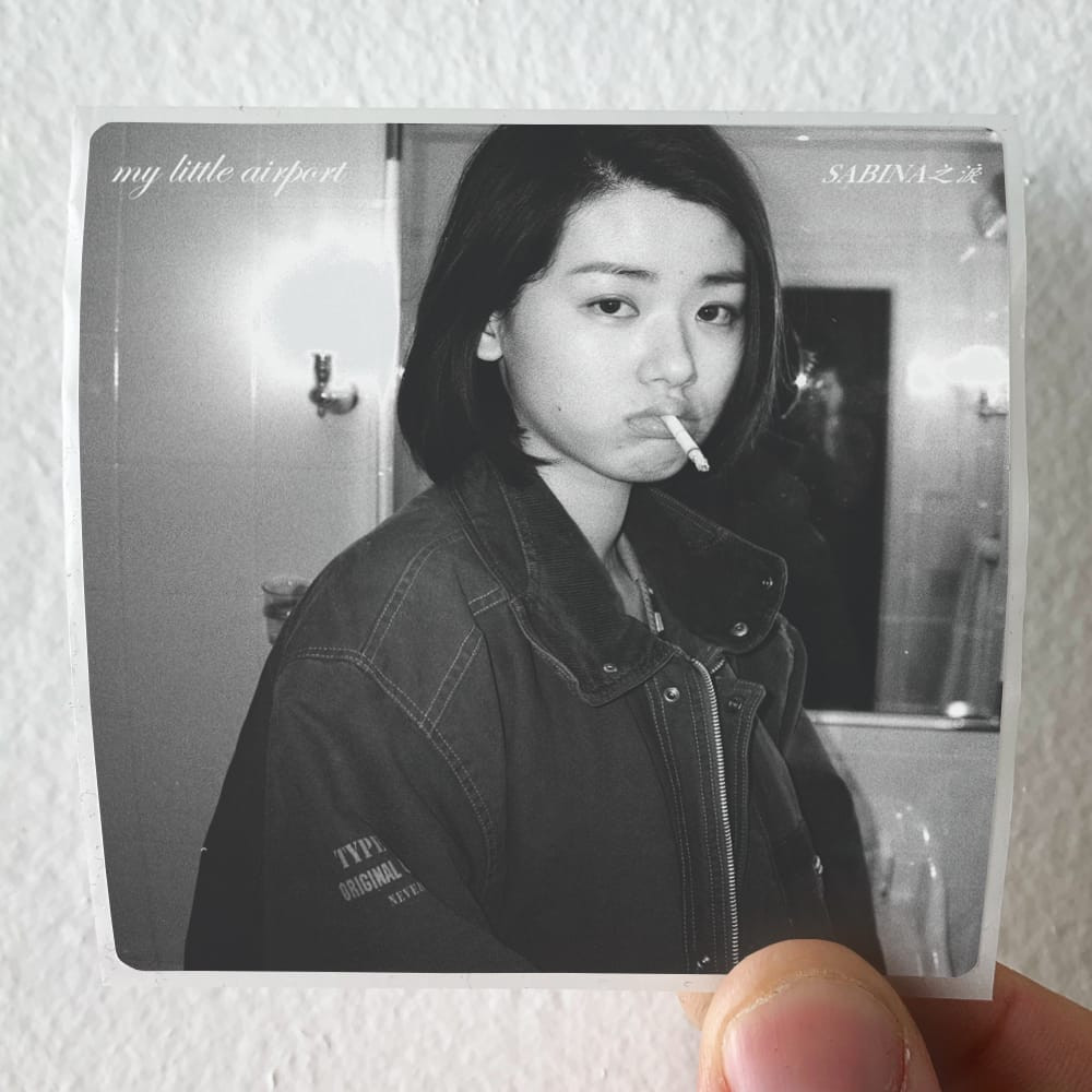 my little airport Sabina Album Cover Sticker