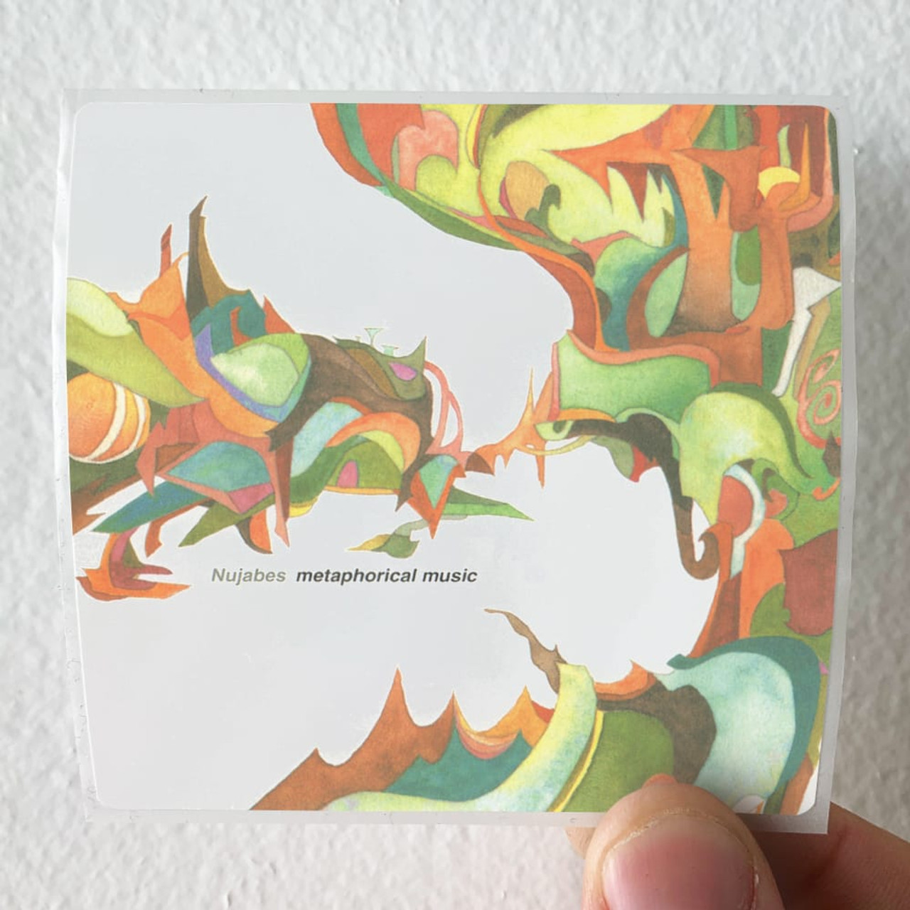 Nujabes Metaphorical Music Album Cover Sticker