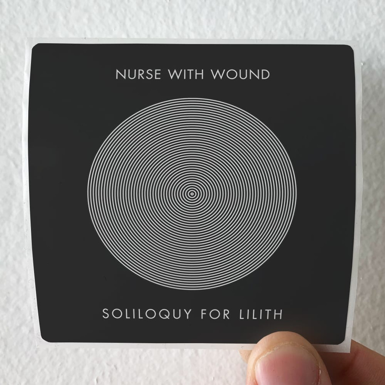 Nurse With Wound Soliloquy For Lilith 1 Album Cover Sticker