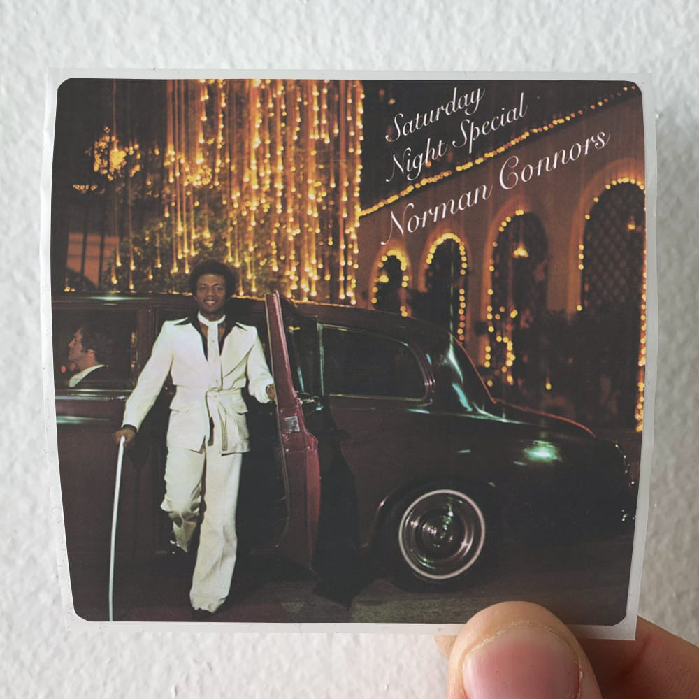 Norman Connors Saturday Night Special Album Cover Sticker