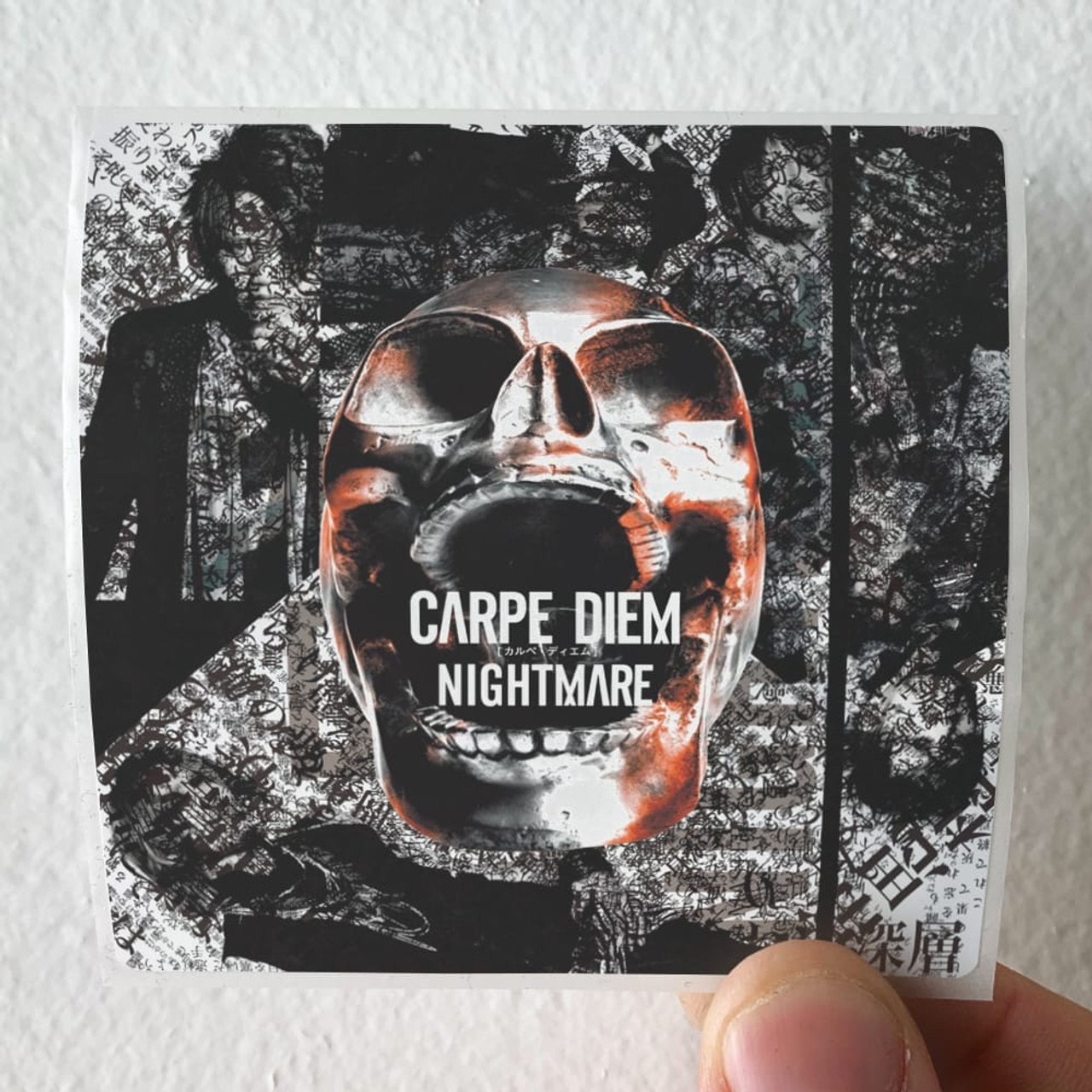 Nightmare Carpe Diem Album Cover Sticker