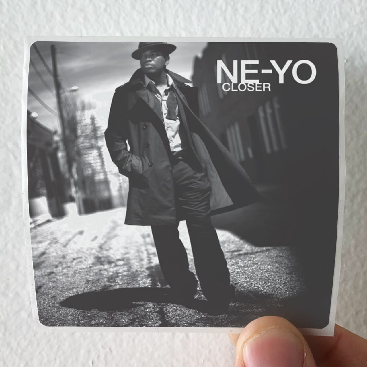 Ne-Yo Closer Album Cover Sticker