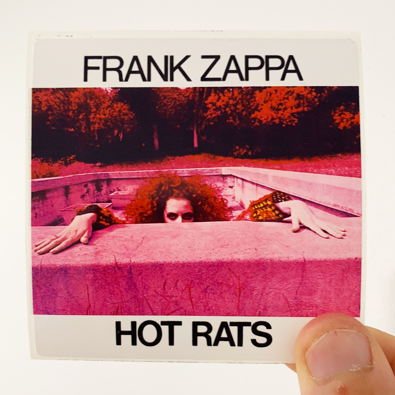 Frank Zappa Hot Rats Album Cover Sticker