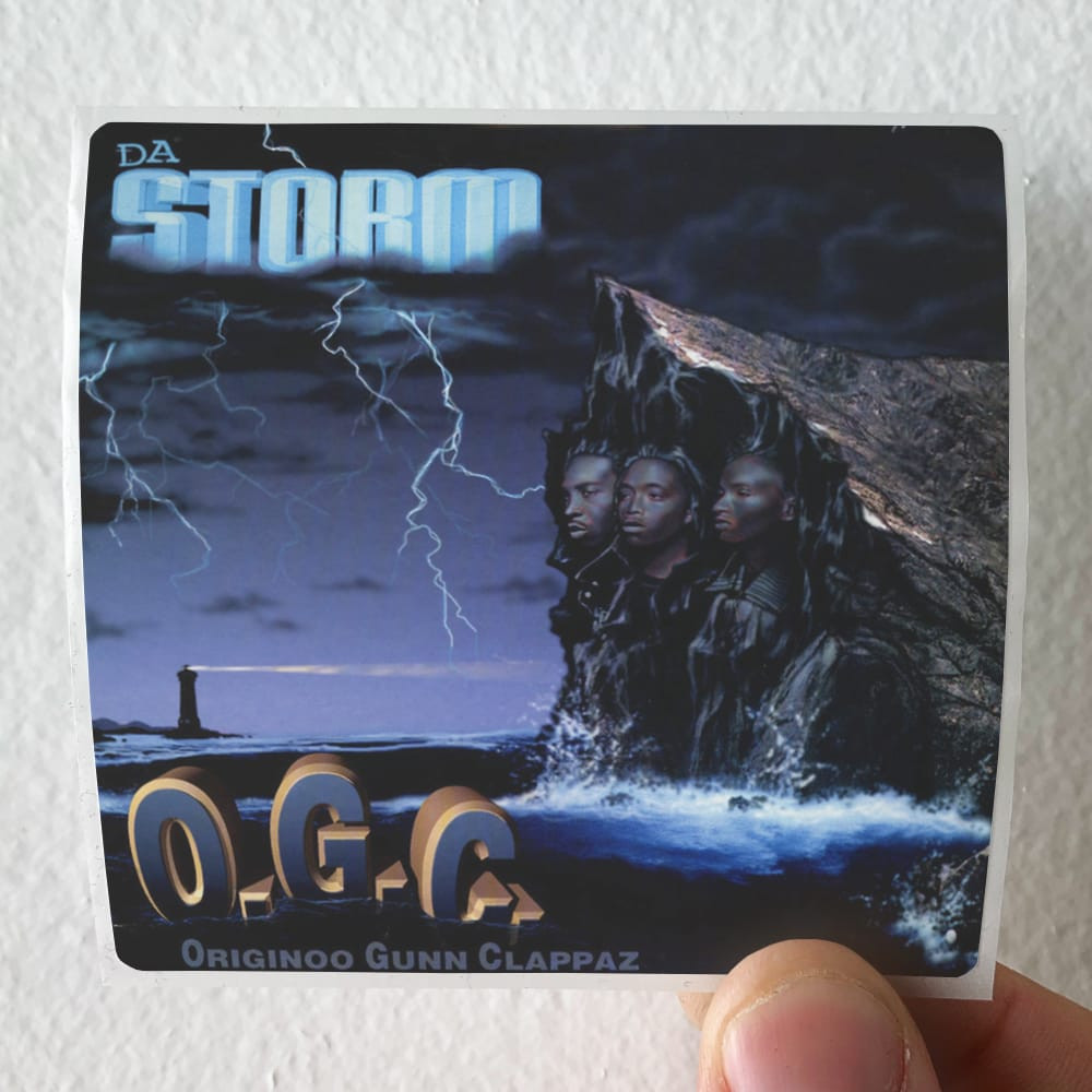 OGC Da Storm Album Cover Sticker