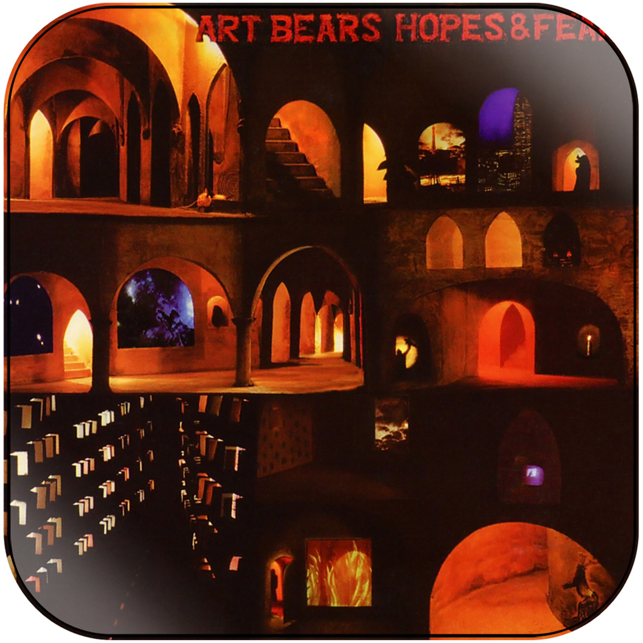 Art Bears Hopes And Fears Album Cover Sticker Album Cover Sticker