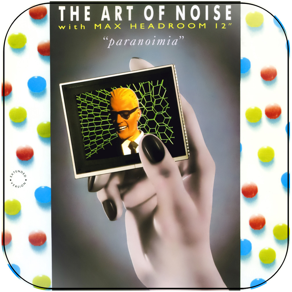 Art of Noise Paranoimia-3 Album Cover Sticker Album Cover Sticker