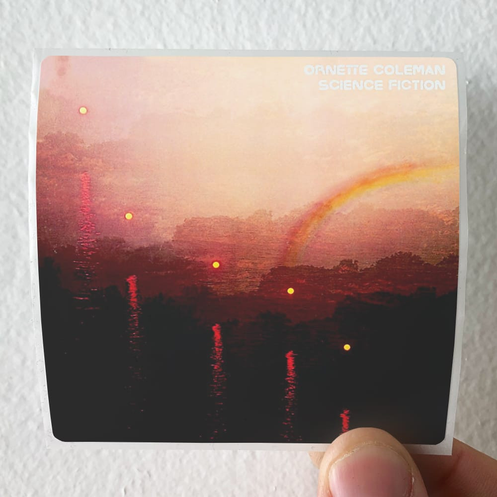 Ornette Coleman Science Fiction Album Cover Sticker