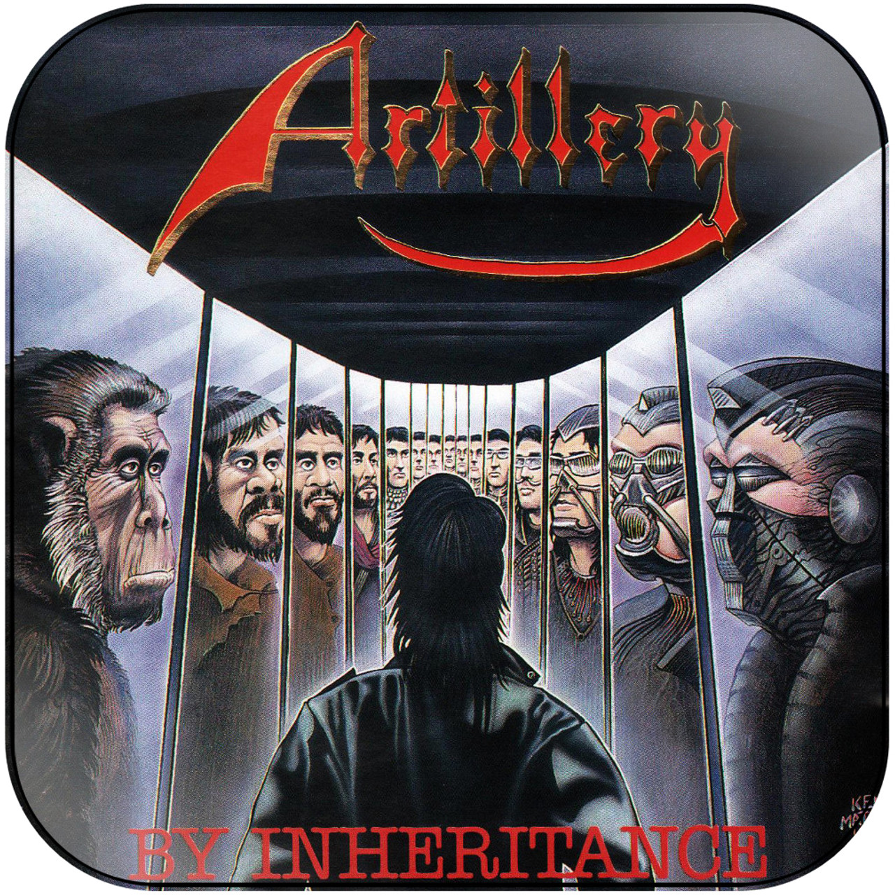 Artillery - By Inheritance Album Cover Sticker Album Cover Sticker