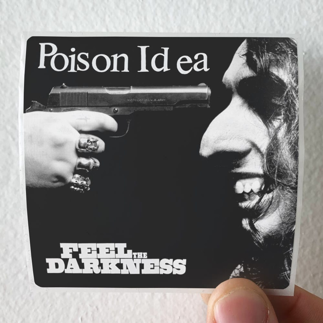 Darkness　Poison　The　Idea　Feel　Sticker　Album　Cover