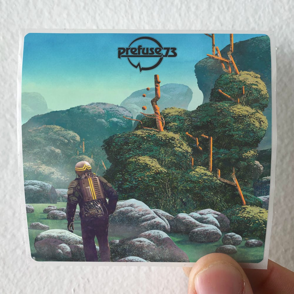 Prefuse 73 Everything She Touched Turned Ampexian Album Cover Sticker