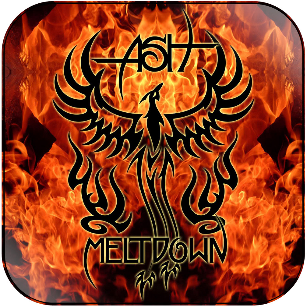 Ash Meltdown Album Cover Sticker Album Cover Sticker