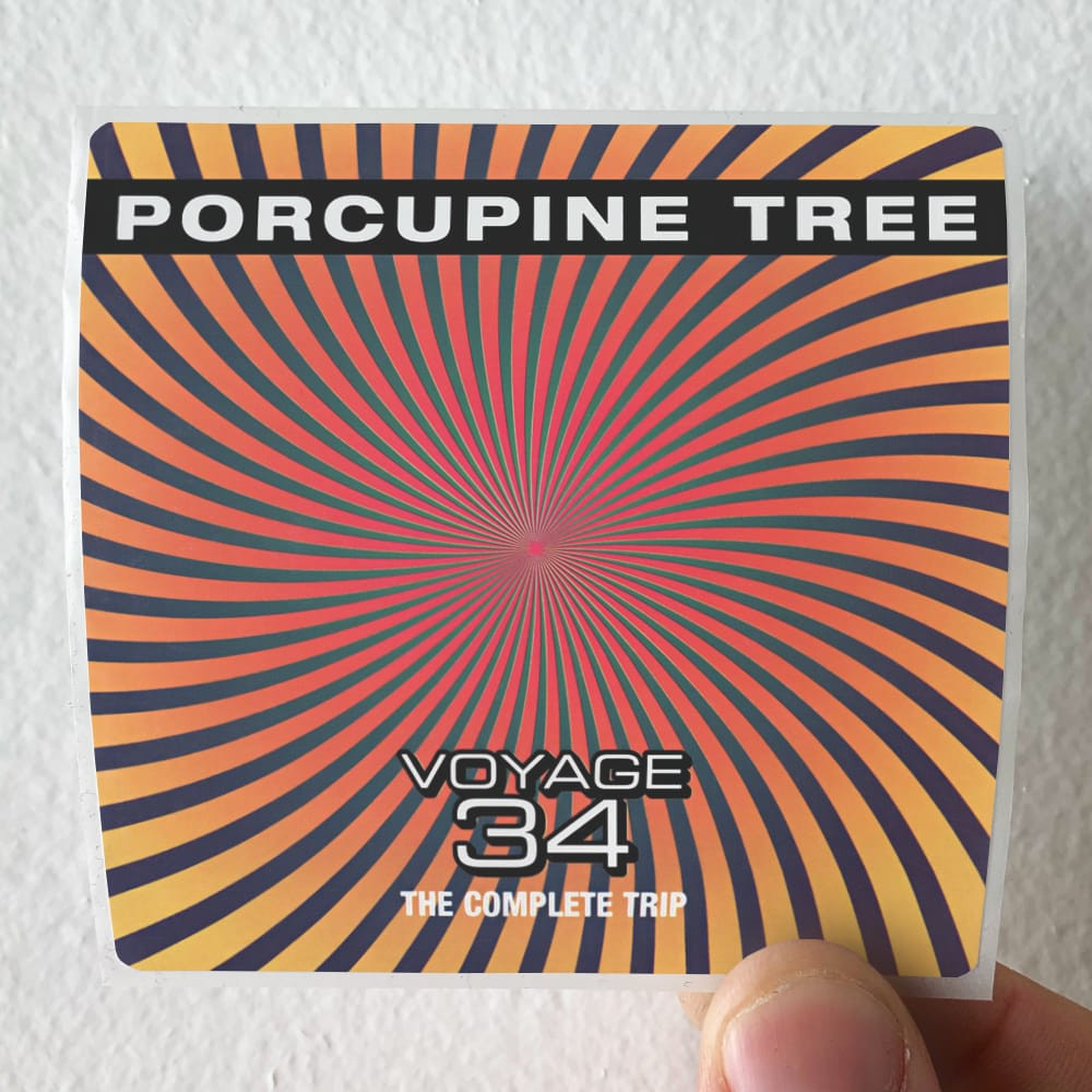 Porcupine Tree Voyage 34 The Complete Trip Album Cover Sticker