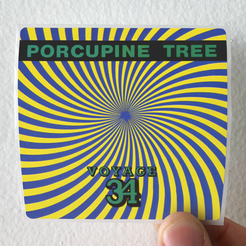Porcupine Tree Voyage 34 Album Cover Sticker
