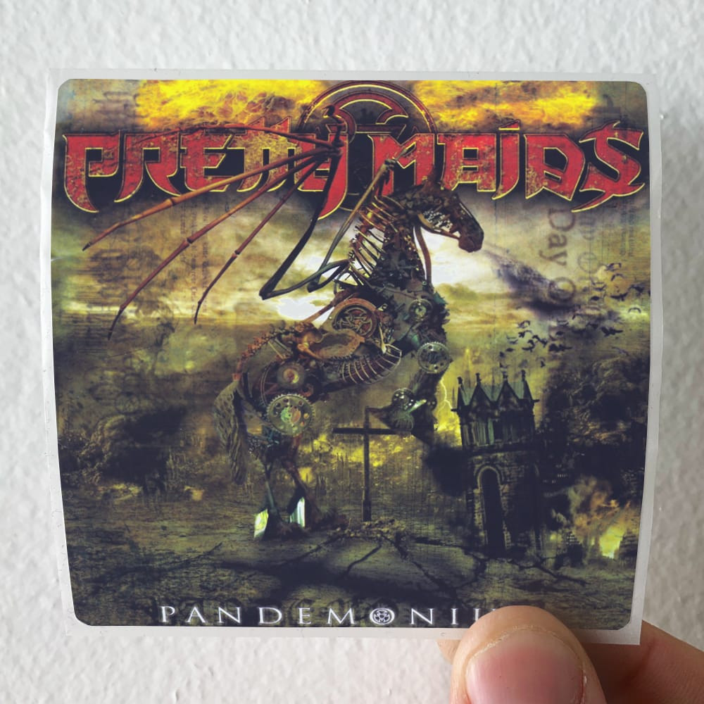 Pretty Maids Pandemonium Album Cover Sticker