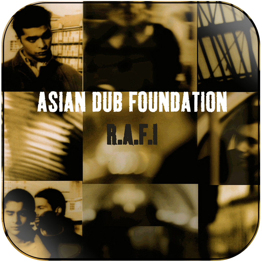 Asian Dub Foundation Rafi Album Cover Sticker Album Cover Sticker