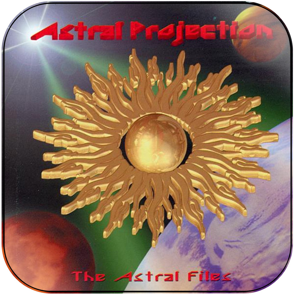 Astral Projection The Astral Files Album Cover Sticker Album Cover