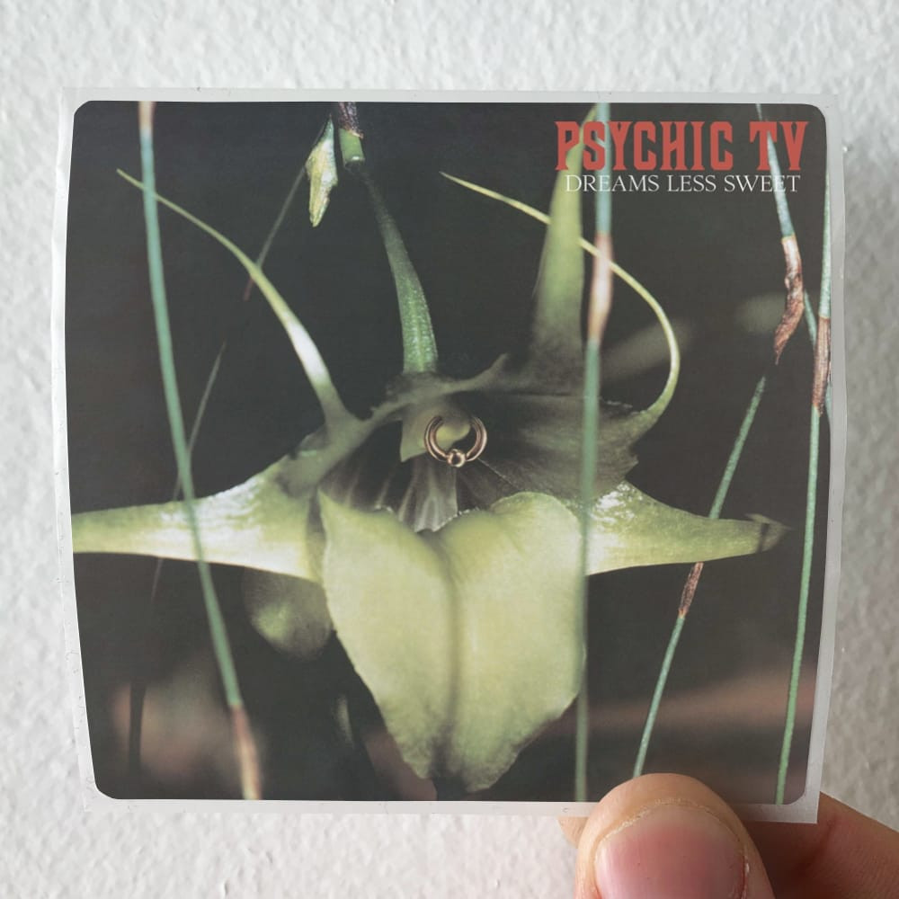 Psychic TV Dreams Less Sweet Album Cover Sticker