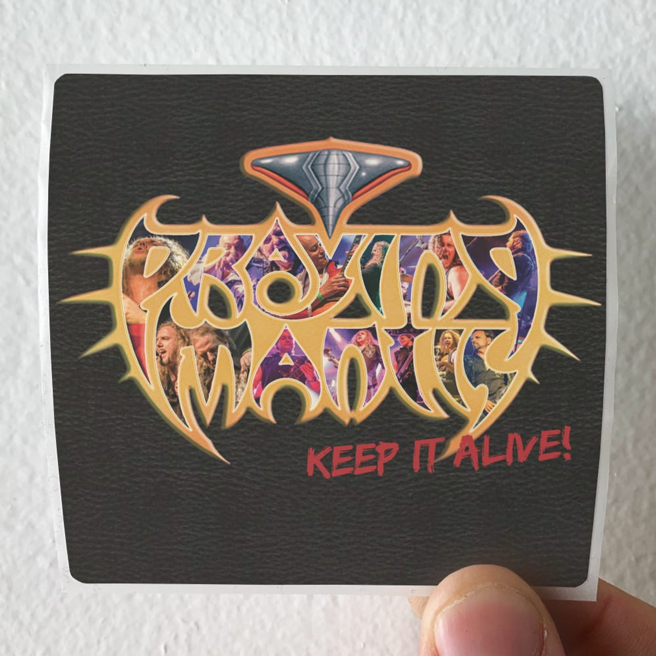 Praying Mantis Keep It Alive Album Cover Sticker