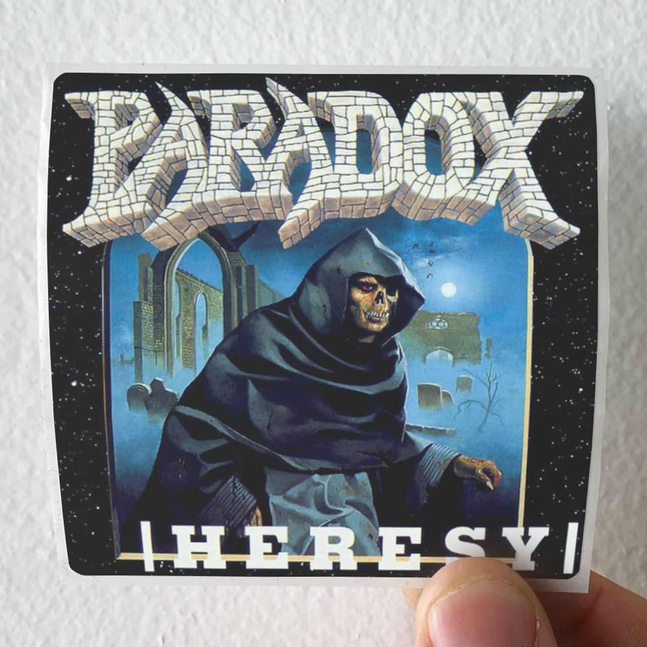 Paradox Heresy Album Cover Sticker