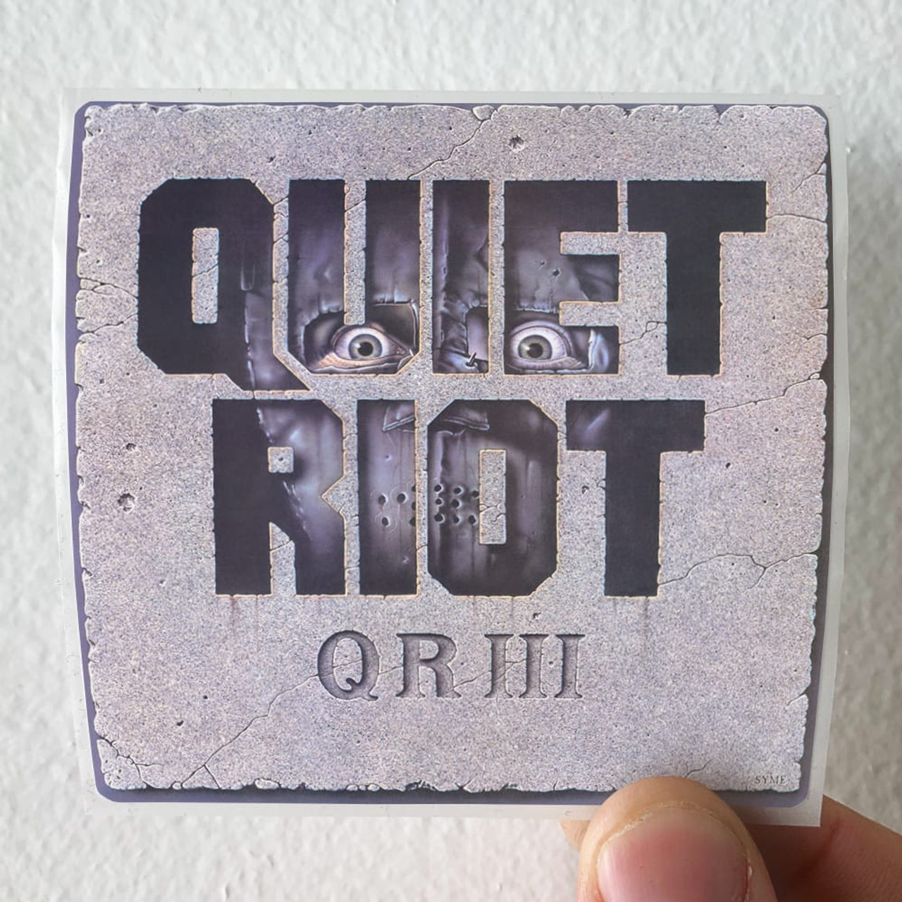 Quiet Riot Qr Iii Album Cover Sticker