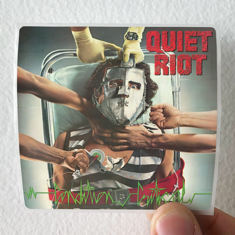Quiet Riot Condition Critical Album Cover Sticker