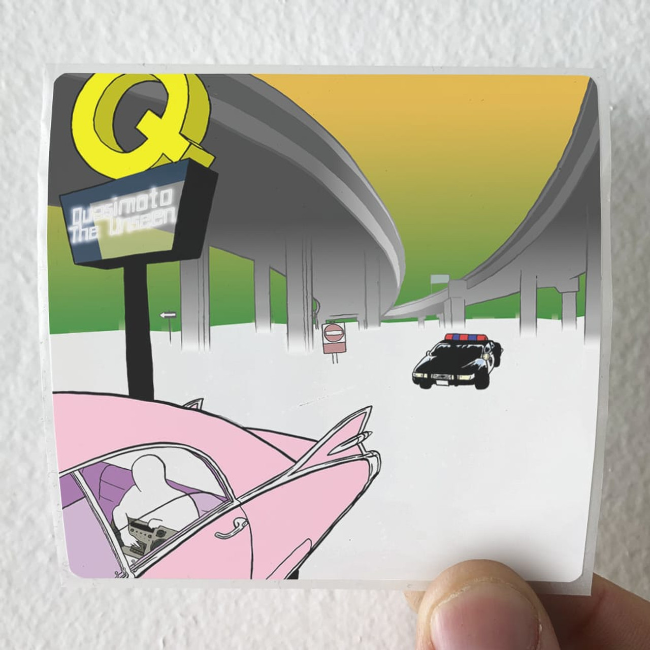 Quasimoto The Unseen Album Cover Sticker