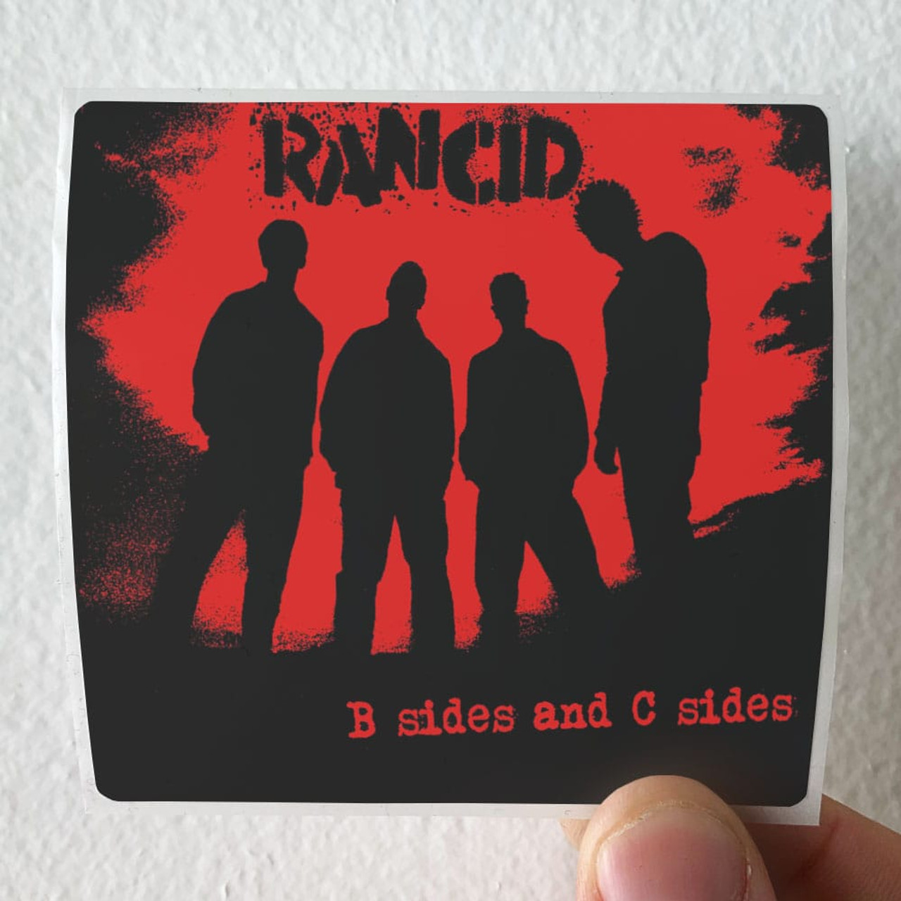 Rancid B Sides And C Sides Album Cover Sticker