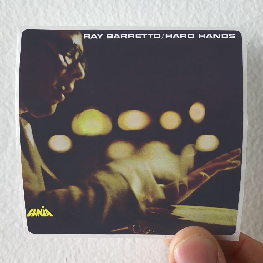 Ray Barretto Hard Hands Album Cover Sticker