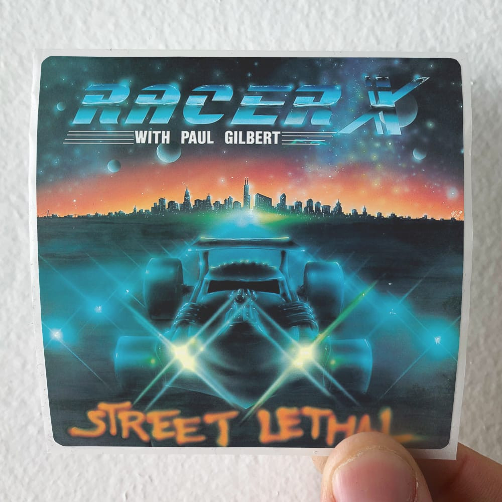 Racer X Street Lethal Album Cover Sticker