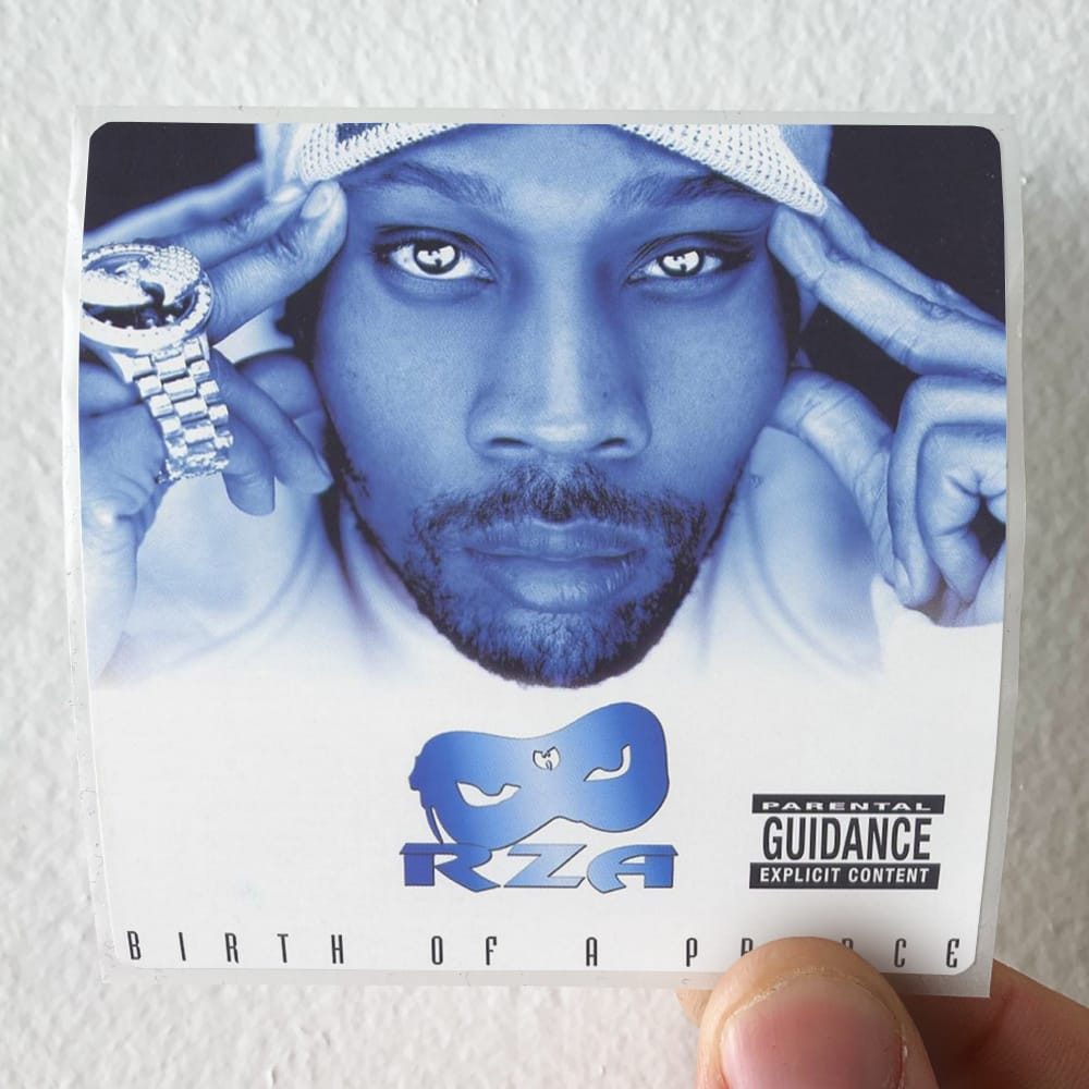 RZA Birth Of A Prince Album Cover Sticker
