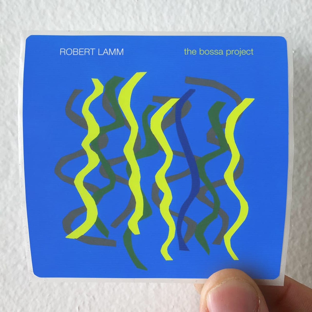 Robert Lamm The Bossa Project Album Cover Sticker