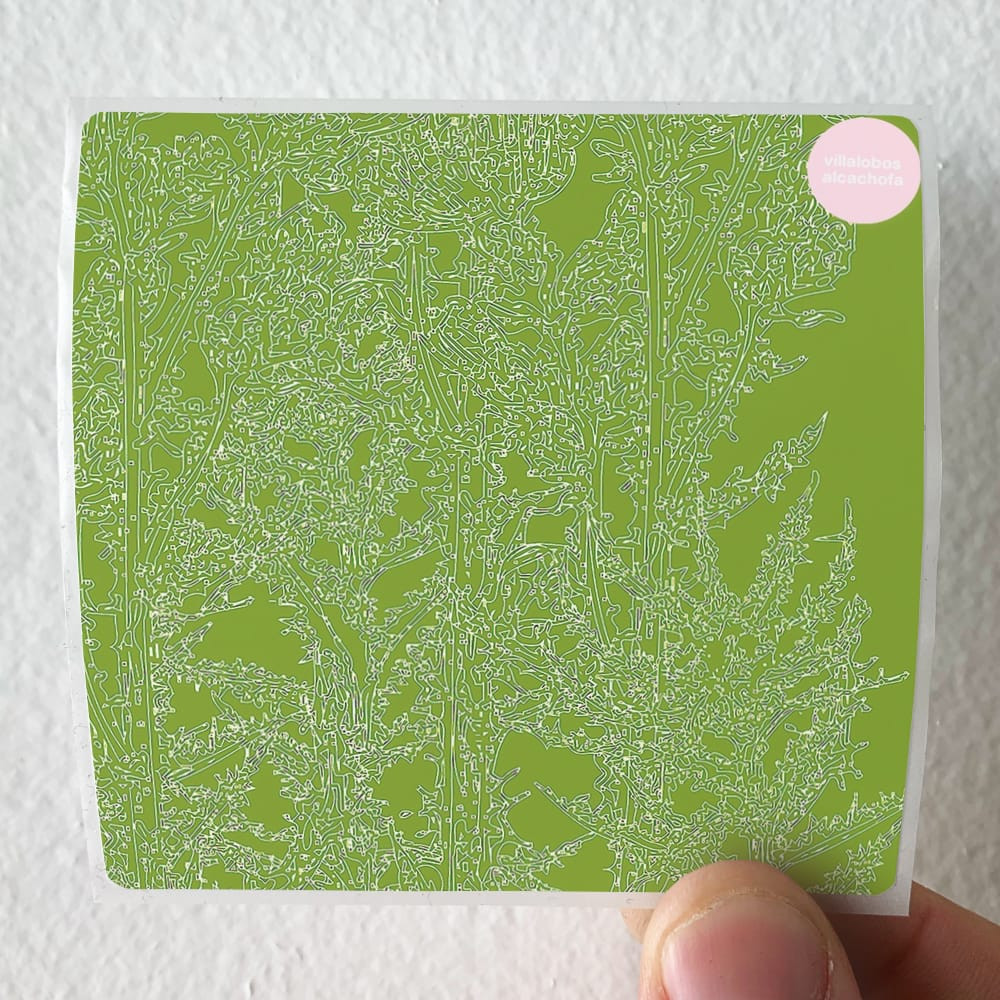 Ricardo Villalobos Alcachofa Album Cover Sticker