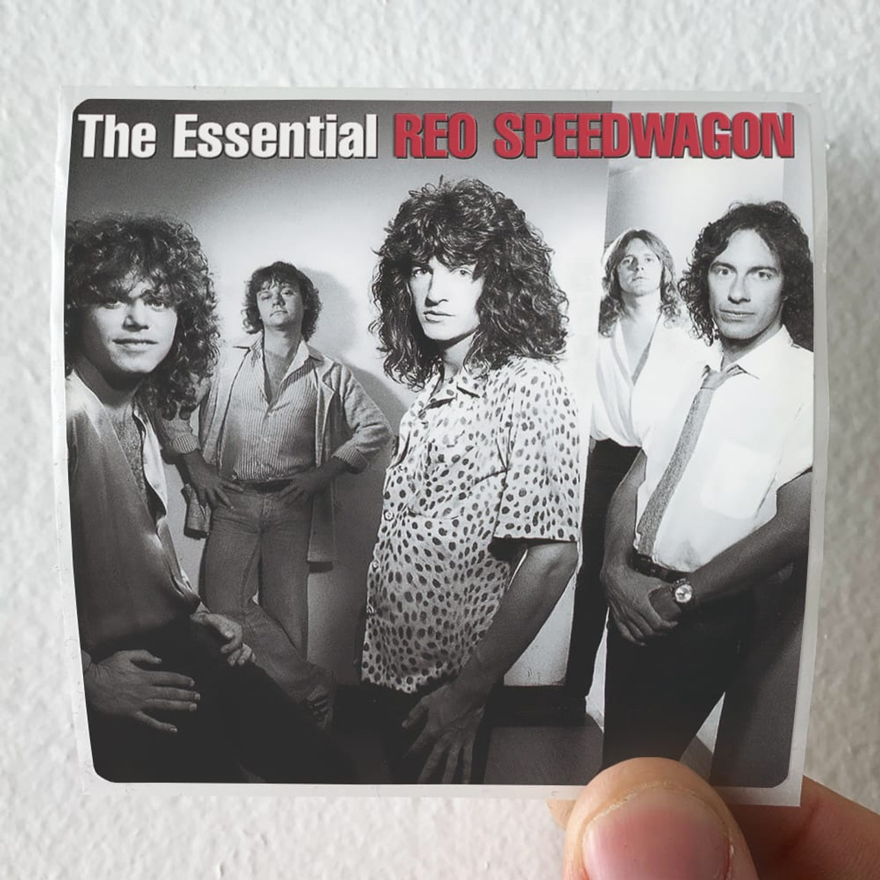 REO Speedwagon The Essential Reo Speedwagon Album Cover Sticker