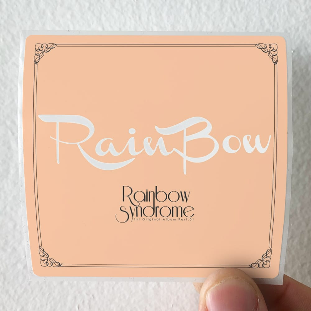 Rainbow Rainbow Syndrome Album Cover Sticker