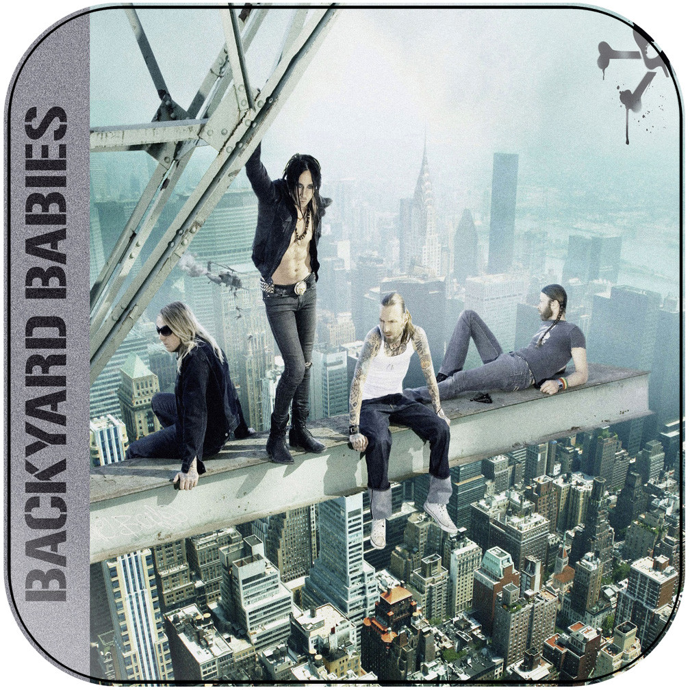 Backyard Babies Diesel And Power Album Cover Sticker Album Cover