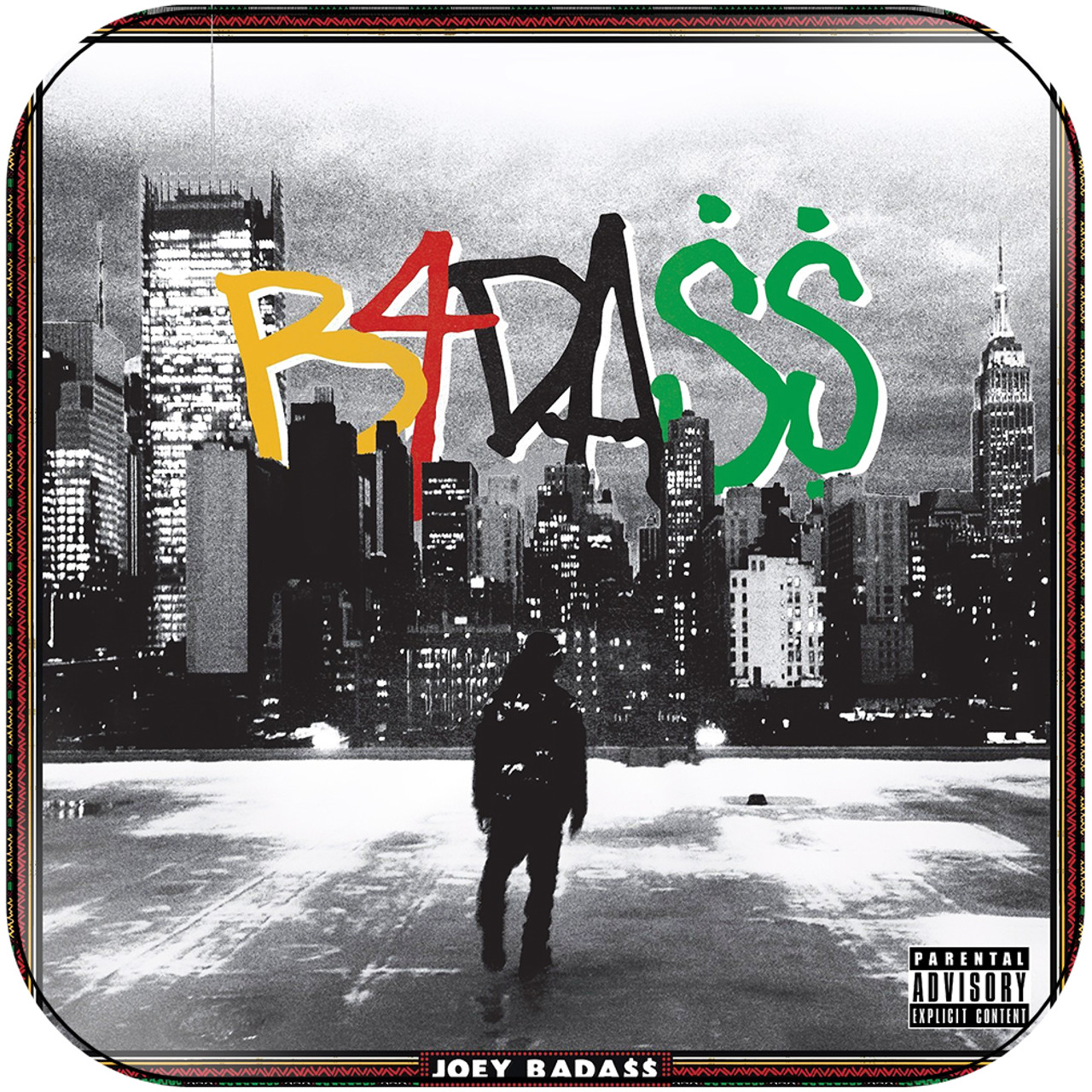 Joey BadaSS B4Da-2 Album Cover Sticker Album Cover Sticker